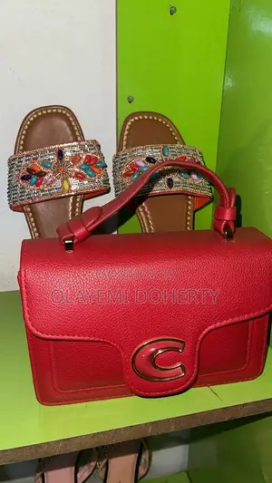 Coach Red Handbag