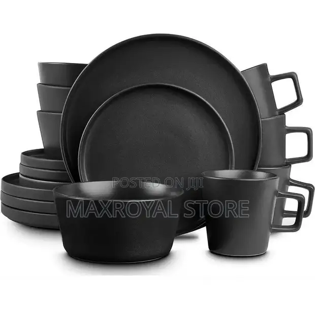 16 Pcs Unbreakable Ceramic Dinner Set - 1