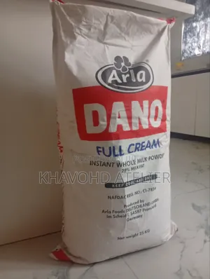 Dano Full Cream Milk Powder (2kg Painter) & Lactorich (25kg Bag)