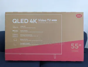 Itel 55" 4K QLED Smart TV (VIDAA OS)