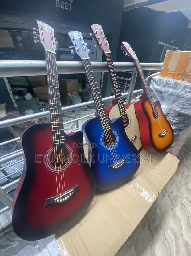 38-inch Acoustic Box Guitar - Sabon Hannu - 1