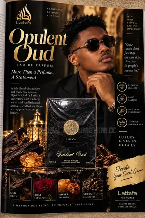 Lattafa Opulent Oud Eau De Parfum - 100ml