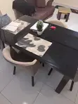 Kyakkyawar Dining Table Na Gilashi + 4 kujeru | Home Interiors - 4