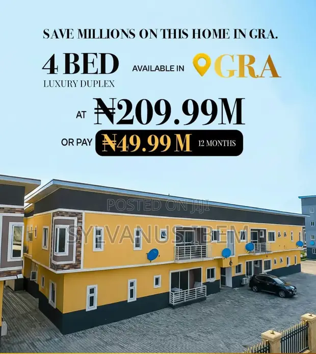 4 Bedroom Luxury Duplex for Sale in GRA Phase 1, Port Harcourt - 1