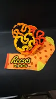 Reese's Pieces Crochet Scrunchie Set - 2