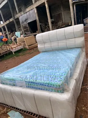 Brand New 4x6 Padded Bed Frame