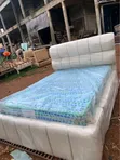 Brand New 4x6 Padded Bed Frame - 2