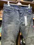 Purple Brand Mazan Fata Na Gargajiya Blue Jeans - 3XL - 5