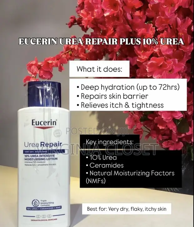 Eucerin Urea Repair 10% Urea Mai Gyaran Jiki - 1