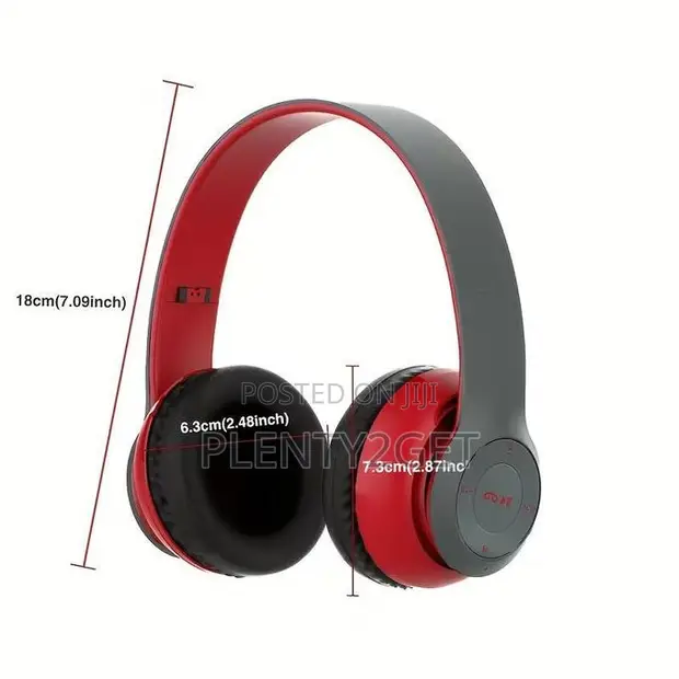 Foldable Over-Ear Headphones - White - 1