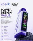 Vozol Gear Power 20000 Disposable Vape: Blueberry Storm - 1