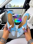 Channel Fashion Slippers - Multicolor - 3