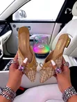 Channel Fashion Slippers - Multicolor - 4