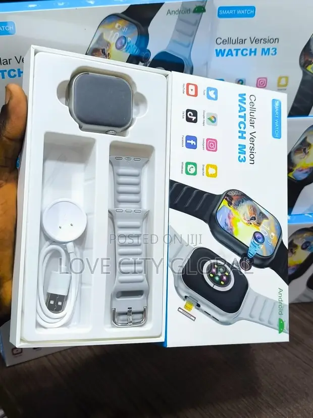 M3 B29 SIM Card Smartwatch with HD Camera & BT Call - 1