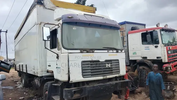 Heavy-Duty MAN Diesel Box Rigid Truck - 1