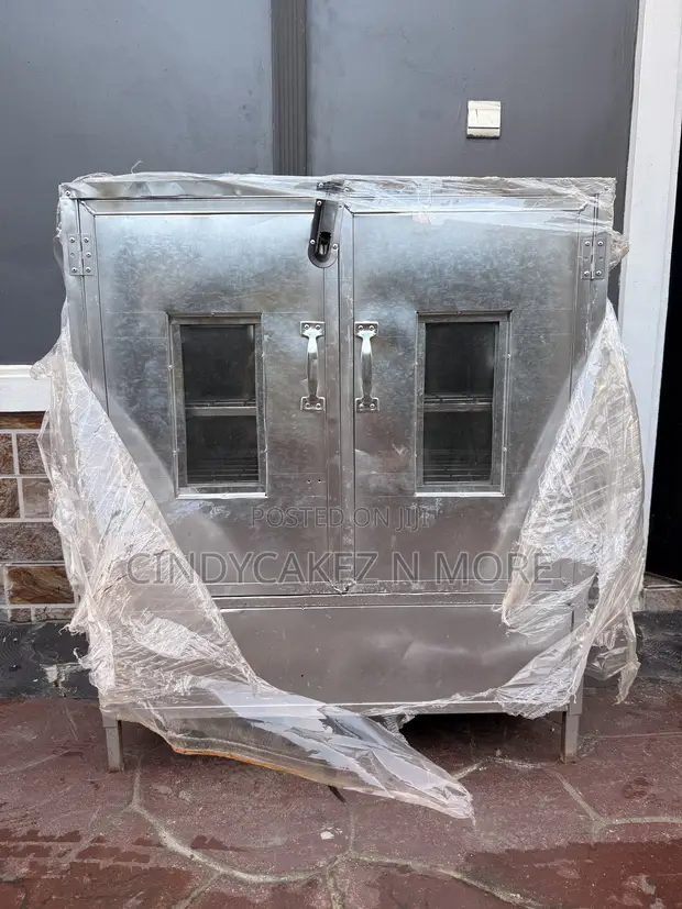 4Steps Double Door Padded Galvanized Gas Oven - 1