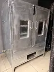 4Steps Double Door Padded Galvanized Gas Oven - 4