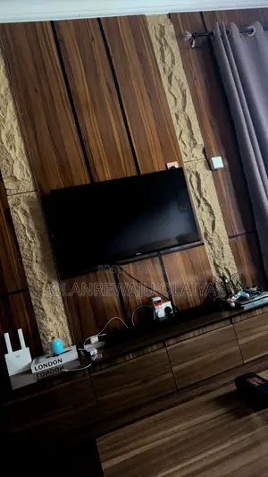 TV Console - MDF & PU-Stone Finish
