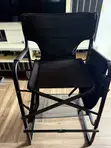 Professional Makeup Artist Chair with Fold-Out Tray - 2