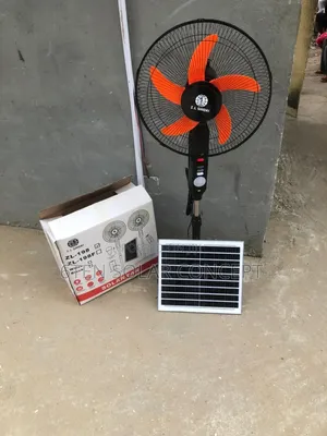 Z.L Shuai 16-Inch Rechargeable Solar Standing Fan