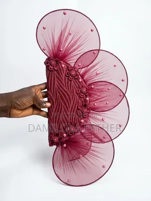Fascinator Hand Fan - Bridal
