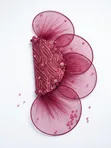 Fascinator Hand Fan - Bridal - 2