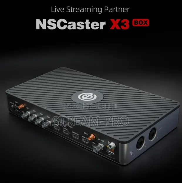 NAGASOFT NSCaster X3 BOX 12 Channel Live Production Tool - 1