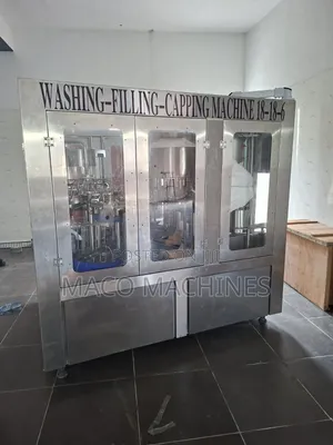 Automated 3-in-1 Bottled Water Production Machine