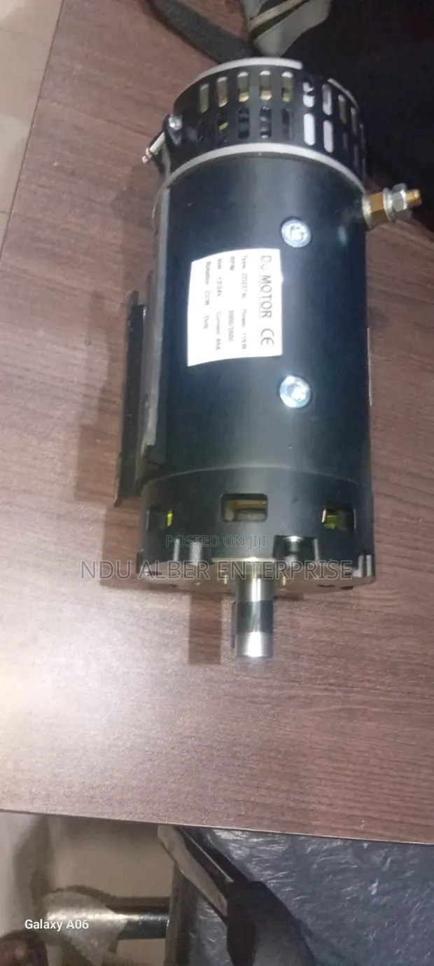 Brand New DC Motors 12/24V, 3000/3500 RPM, 15HP (A90) - 1