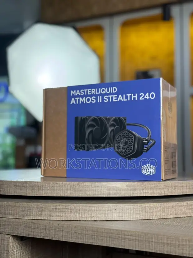 Cooler Master MasterLiquid Atmos II Stealth240 Liquid CPU Cooler - 1