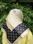 Vintage Silk Scarves - Classic Floral Pattern - 4