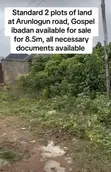 2 Plots of Land at Ojoo, Arulogun Gospel Area - 2
