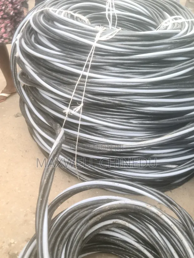 Brand New Copper Electrical Cables (4 Cores, 100mm Thickness) - 1