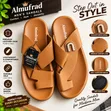Karen Millen Men's Classic Leather Sandals - 4
