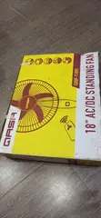 Qasa Black Standing Fan - Brand New - 2