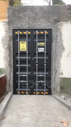 Custom Cargo Container Door Fabrication