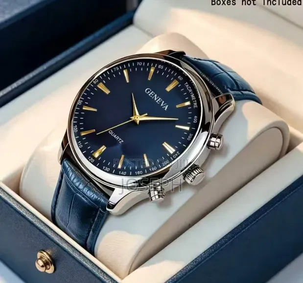 MSCXDK Namijin Kallon Alatu na Quartz - Blue Leather - 1