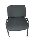 Used Fabric Office Chair - Black - 2