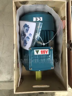 ABB 5HP 3-Phase Industrial Electric Motor