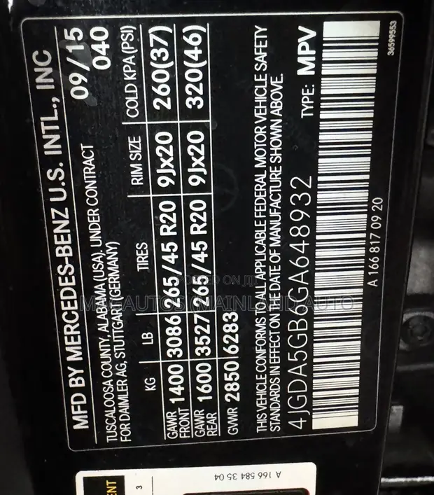 Mercedes-Benz GLE 400 4MATIC 2016 Black - 1