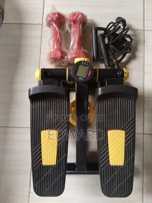 Bodyfit Mini Stepper with 2kg Dumbbell Set