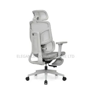 Ergonomic Mesh Executive Chair Mai Leg Rest