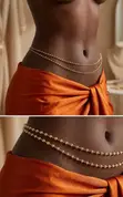 Sexy Back and Waist Chain - Zinare Stainless Steel - 5
