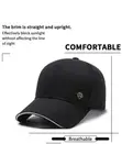 Minimalist Black Men's Baseball Cap - 2