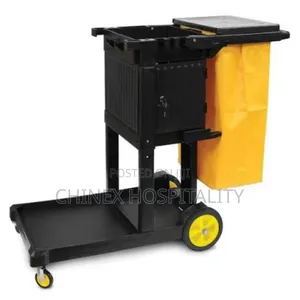 Janitor Trolley with Lock