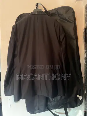 Brand New Senzo Rivolli Black Luxury Tuxedo Suit - Size 50
