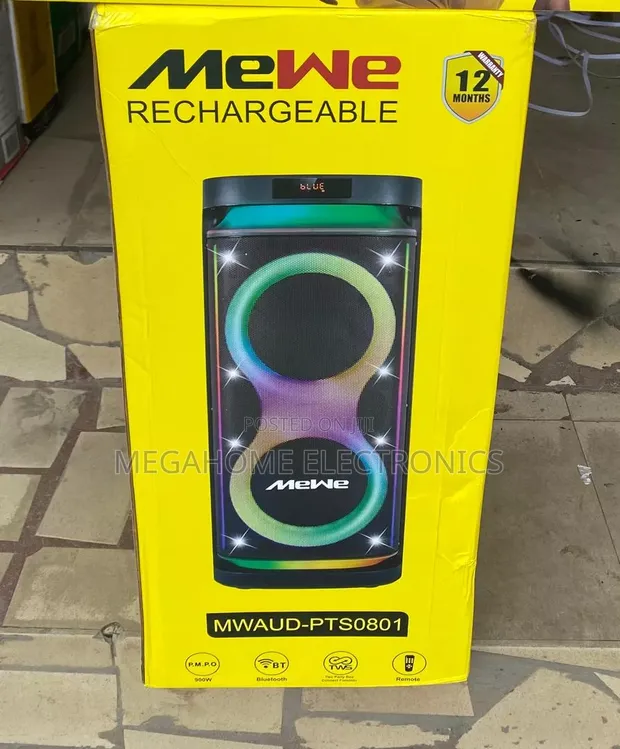 MeWe Rechargeable Speaker 900W - 1