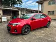 2015 Toyota Corolla S Plus Sedan Red - 3