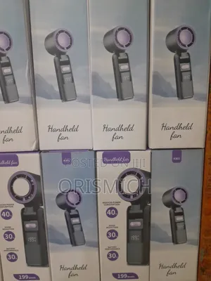 Handheld Rechargeable AC Fan