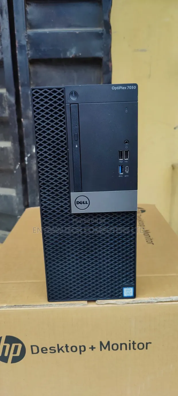 Dell Optiplex 7050 Desktop Computer - Intel Core i5, 8GB RAM, 256GB SSD - 1